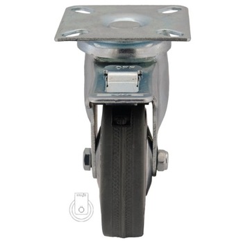 Набор из 4 шт. колеса, диаметр 75, шкаф, полка, 12ППГУМ75