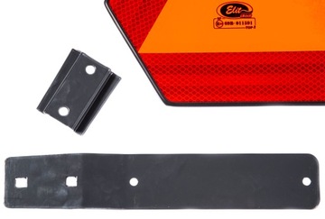 ПРЕДУПРЕЖДАЮЩАЯ ТРЕУГОЛЬНАЯ РУЧКА, ВСТАВНАЯ, НА ВИНТАХ, МЕТАЛЛ.