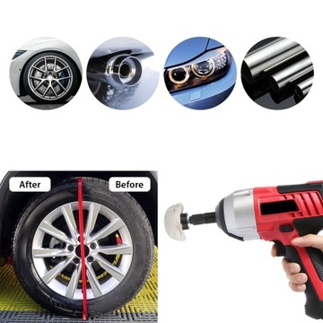 ПОЛИРОВАЛЬНЫЙ НАБОР 9 ШТ. С ПОЛИРОВАЛЬНОЙ ПАСТОЙ, ПОЛИРОВАЛЬНЫМИ ДИСКАМИ ДЛЯ СВЕРЛ