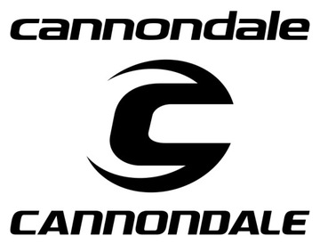 CANNONDALE naklejki zastępcze na rower (6 sztuk)