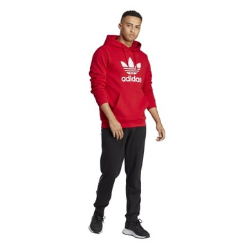 ADIDAS BLUZA MĘSKA SPORTOWA DRESOWA Z KAPTUREM KANGURKA FRENCH TERRY r. L