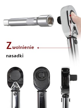 Klucz dynamometryczny z blokadą 1/2'' 40-210 Nm