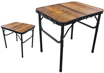 KEMPINGOWY STOLIK SKŁADANY ENERO CAMP 60x45x25/56CM