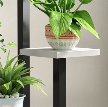 ПОДСТАВКА ДЛЯ ЦВЕТОВ, ЦВЕТОЧНЫЕ ВАЗЫ, 4-Х ЯРУСНАЯ ЧЕРНАЯ