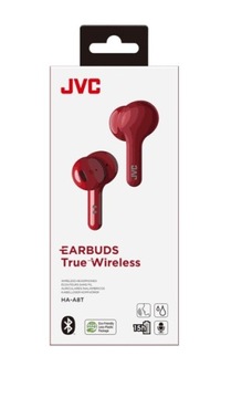 БЕСПРОВОДНЫЕ НАУШНИКИ JVC HA-A8T КРАСНЫЕ