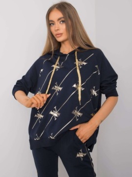 Женский спортивный комплект SWEATSHIRT подарочный F6871 зеленый S/M