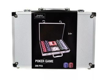 CHRISTMAS COLECTION GRA POKER GAME 200 PCS