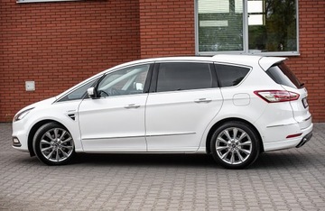 Ford S-Max II Van 2.0 EcoBlue 190KM 2019 Ford S-max 2.0d 190PS Vignale Full Opcja Biala Perla 7-osob Gwarancja fv23%, zdjęcie 30