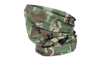 Многофункциональный шарф-шаль Mil-Tec, удобный универсальный Woodland