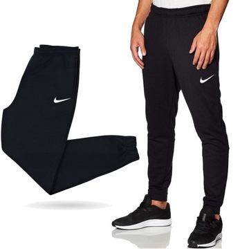 NIKE Spodnie Dresowe Męskie Bawełniane JOGGERY r.M