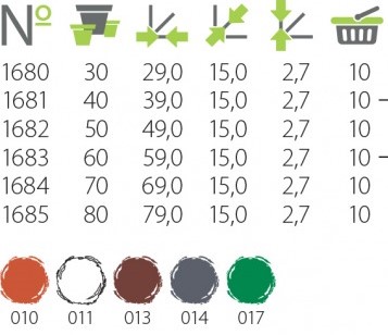 Подставка для коробки Venus 50 49см, зеленая