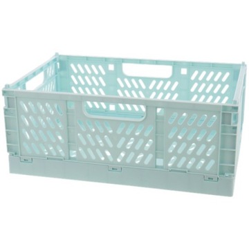 SKŁADANY KOSZ KOSZYK SKRZYNKA ORGANIZER 31x20 NIEB