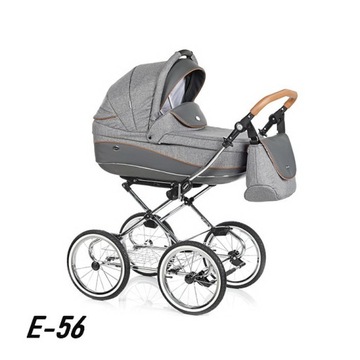 Wózek klasyczny ROAN EMMA 2w1 E-56 + parasolka