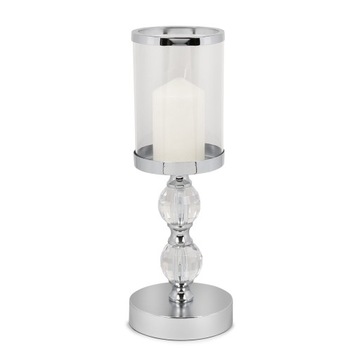 CRYSTAL GLAMOUR GLAM СТЕКЛЯННАЯ ЛАМПА ПОДСВЕЧНИК