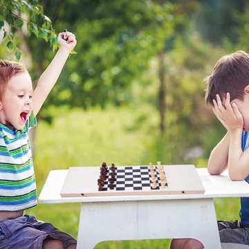 ИГРА 2в1 НАВЫКОВАЯ ХОККЕЙНАЯ РОГАТКА + ШАХМАТЫ