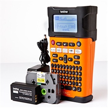 Drukarka Brother P-touch PT-E300VP + taśma