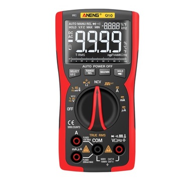 ANENG Q10 omomierz 9999 zlicza aktualne narzędzie