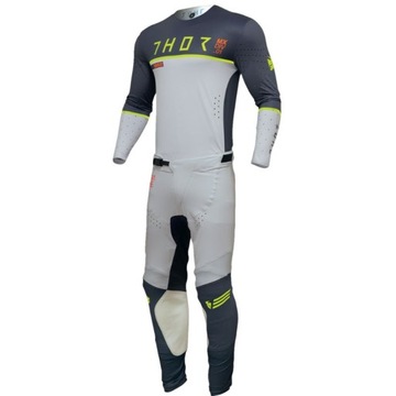 KOMPLET THOR PRIME ACE MN/GY R. 34/L STRÓJ CROSSOWY ENDURO ATV MX NA QUADA