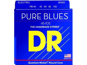 DR PB 45-105 PURE BLUES BASS STRUNY GITARA BASOWA