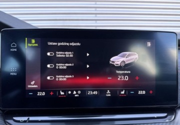 Skoda Octavia IV Kombi 2.0 TDI SCR 200KM 2021 Skoda Octavia RS 2.0TDI DSG 200KM 4x4 Matrix Kamera WEBASTO HeadUP ACC Vir, zdjęcie 28