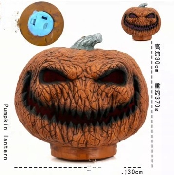 HHalloween interesujący dekoracja lampy dyniowej