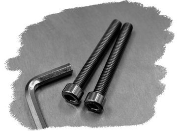 ЦИЛИНДРИЧЕСКИЙ ВИНТ M6x40x40 с шестигранной головкой INOX НЕРЖАВЕЮЩАЯ НЕРЖАВЕЮЩАЯ A2 912 (10)