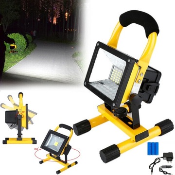 REFLEKTOR BUDOWLANY LED LAMPA ROBOCZA REFLEKTOR ROBOCZY DO WARSZTATU 30W
