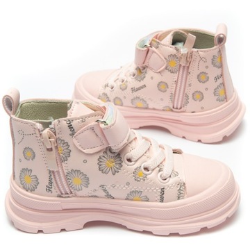 БОТИНКИ CLIBEE ДЛЯ ДЕВОЧЕК, РОЗОВЫЕ, РАЗМЕР 22