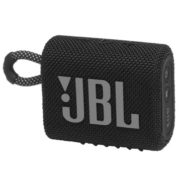 PRZENOŚNY GŁOŚNIK JBL GO 3 BEZPRZEWODOWY BLUETOOTH 4,2 W CZARNY