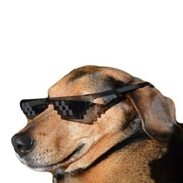 ПИКСЕЛЬНЫЕ ОЧКИ ПИКСЕЛЬНЫЕ ЗАБАВНЫЕ ДЛЯ ВЕЧЕРИНКИ ФОТОКАБИНЫ ДЛЯ ВЕЧЕРИНКИ ИГРУШКА MINECRAFT