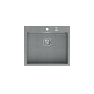 QUADRON Zlewozmywak granitowy szary MORGAN 110