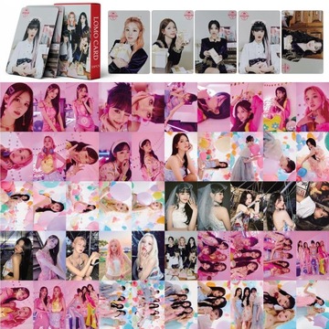 55pcs/set Kpop (G)I-DLE Postcards I LOVE Lomo Cards GIDLE Album Girls I