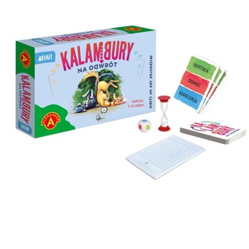 Gra KALAMBURY NA ODWRÓT mini 2573