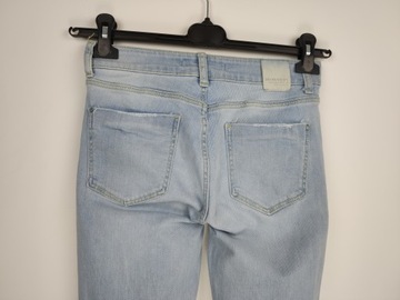 ZARA BASIC Z1975 DAMSKIE SPODNIE JEANS rozm. 34