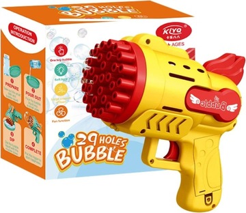 Пистолет Пузырьковая Машина Базука Пузыри