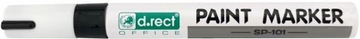 Масляный маркер D.Rect SP-101 2-4,5 мм черный х 5