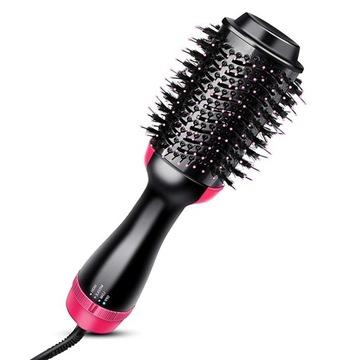OUTLET SZCZOTKA SUSZARKA DO WŁOSÓW HOT AIR BRUSH 3w1 PROSTOWNICA DYFUZOR