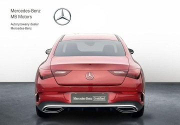 Mercedes CLA C118/X118 Coupe Facelifting 1.3 200 163KM 2025 Mercedes-Benz CLA Salon PL AMG 7G-DCT Ambiente Czujniki Kamera Keyless Nav, zdjęcie 3