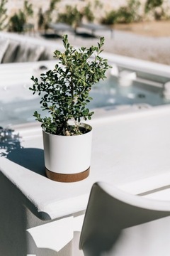 DONICZKA DONICA OSŁONKA TUBO PM Z PODSTAWKIEM ECO DPOD240 Biała