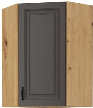 Szafka narożna wisząca 60x90 STELVIO Grafit Artisan