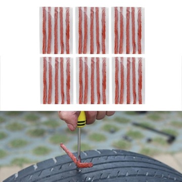 Zestaw 30 szt. pasków do opon bezdętkowych. Pomarańczowy plastikowy T8