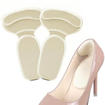 PODPIĘTKI ZAPIĘTKI DO BUTÓW SZPILEK PIANKOWE WKŁADKI 2W1 AMORTYZUJĄCE PIĘTY