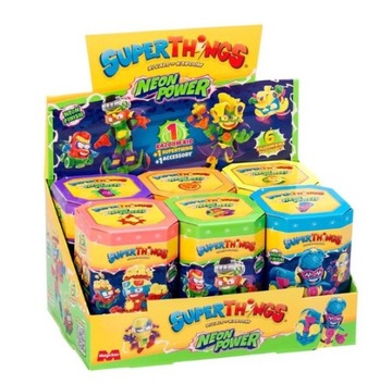SUPERTHINGS Neon Power Kazoom Kids figurka