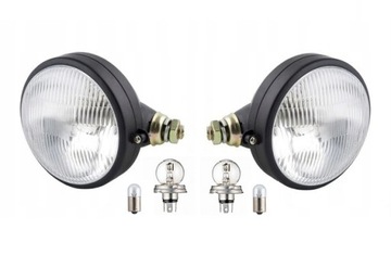 LAMPY PRZEDNIE REFLEKTORY 2SZT. C330 C360 +ŻARÓWKI