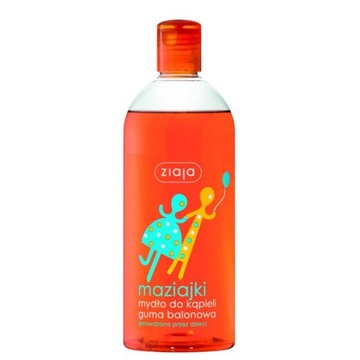 ZIAJKA MYDŁO DO KĄPIELI GUMA BALONOWA 500ML