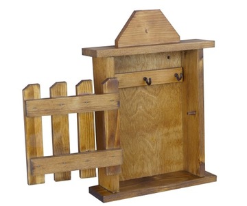 ДЕРЕВЯННЫЙ КЛЮЧ, ШКАФ С ВЕШАЛКАМИ