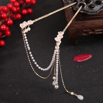 2022 New Vintage Hairpin Hair Stick Flower Bu