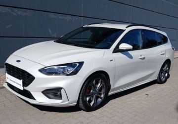 Ford Focus IV Kombi 1.5 EcoBoost 182KM 2021 Ford Focus 1.5 Ecoboost 182KM ST-Line Automat AGR FV23 SalonPL Iwlasc, zdjęcie 2