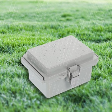 SKRZYNKA ELEKTRYCZNA ZEWNĘTRZNA WODOSZCZELNA KLAMRA