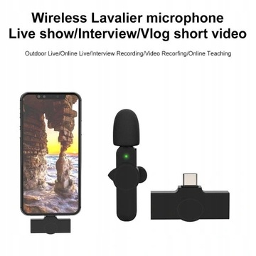 Петличный микрофон Type-C Bluetooth 5.0
